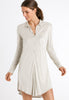 Hanro - GRAND CENTRAL - Long Sleeve Nightshirt